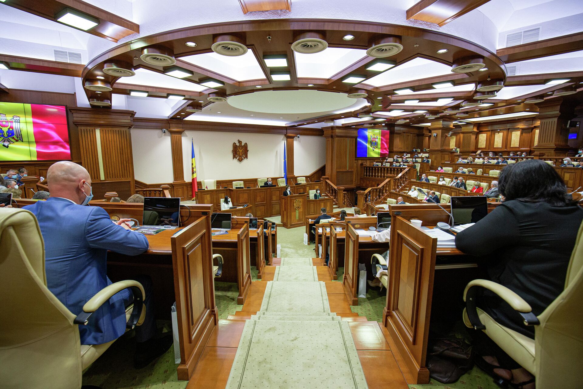 Ședința de constituire a Parlamentului de Legislatura a XI-a - 26 iulie 2021 - Sputnik Молдова, 1920, 30.07.2021