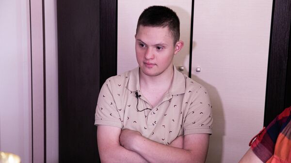 Sergiu Guștiuc - tânăr cu sindromul Down - Sputnik Moldova