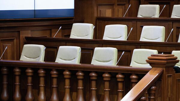 Кресла депутатов парламента Молдовы - Sputnik Молдова