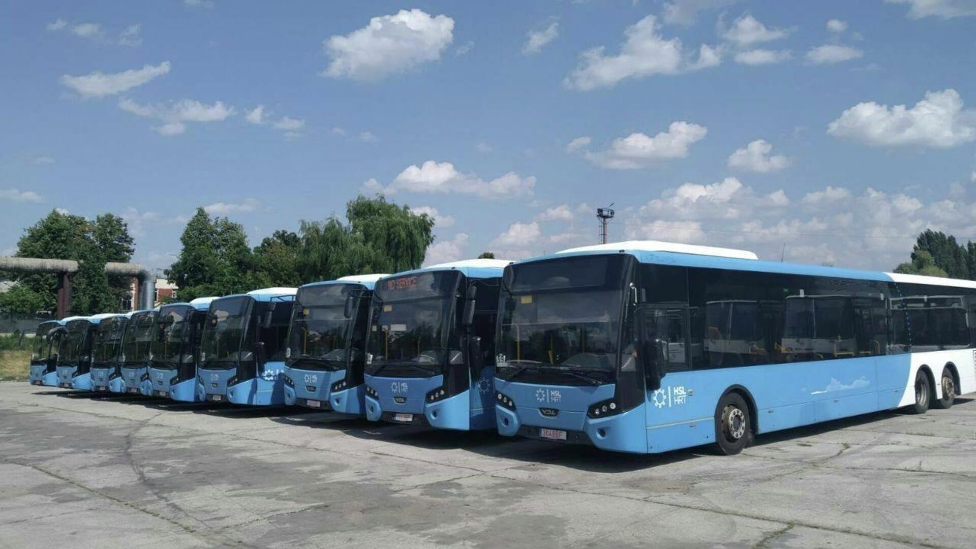 Автобусы с пробегом из Нидерландов прибыли в Кишинев - Sputnik Молдова, 1920, 02.08.2021
