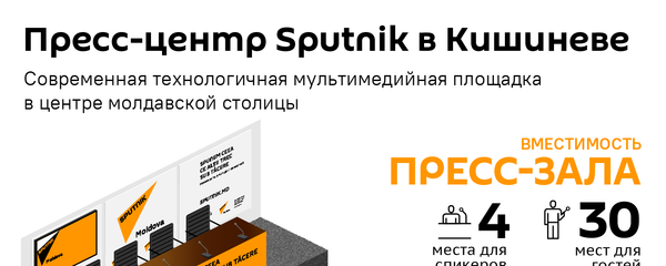 Мультимедийный пресс-центр Sputnik Молдова - Sputnik Молдова