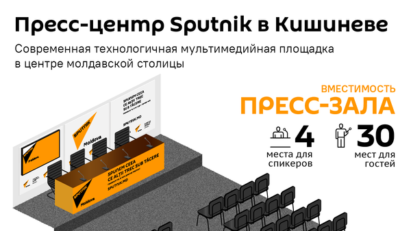 Мультимедийный пресс-центр Sputnik Молдова - Sputnik Молдова