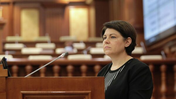 Premierul Natalia Gavrilița, în Parlament  - Sputnik Moldova