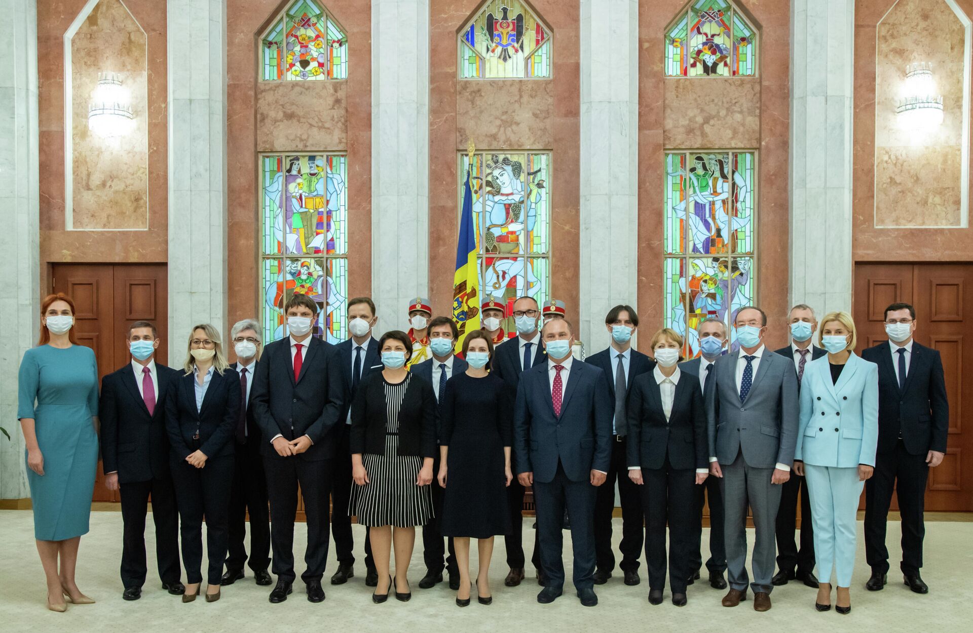Премьер-министр и члены нового правительства Молдовы приняли присягу - Sputnik Moldova, 1920, 29.12.2021
