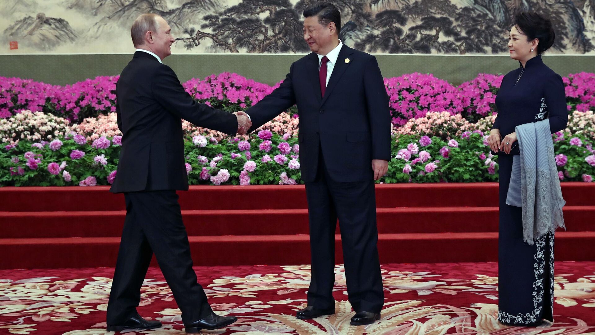 Рабочий визит президента РФ В. Путина в Китай - Sputnik Молдова, 1920, 11.08.2021