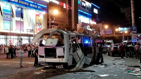Explozia unui autobuz la Voronej  - Sputnik Moldova