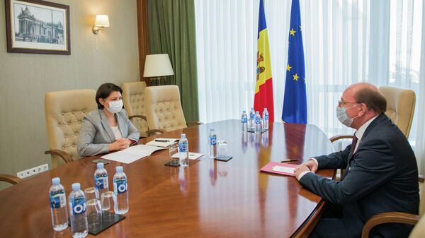  Întrevedere între Natalia Gavrilița și Oleg Vasnețov - Sputnik Moldova