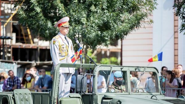 Военный парад в Кишиневе по случаю 30-летия независимости Молдовы - Sputnik Молдова