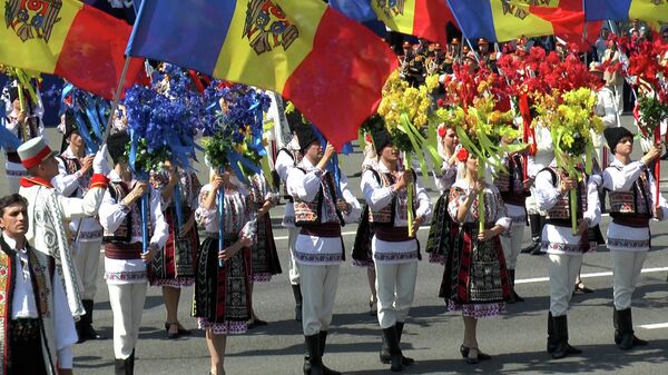 Юбилей независимости Молдовы: парад и опоздавшие гости - Sputnik Молдова