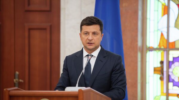 Președintele Ucrainei, Vladimir Zelenski - Sputnik Moldova-România