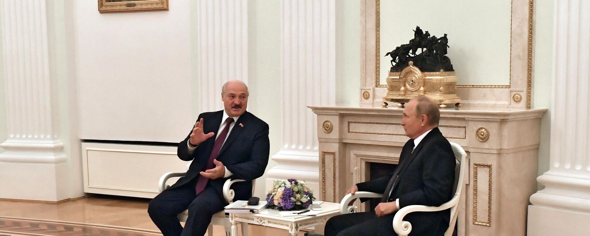 Переговоры президента РФ В. Путина с президентом Белоруссии А. Лукашенко - Sputnik Молдова, 1920, 09.09.2021