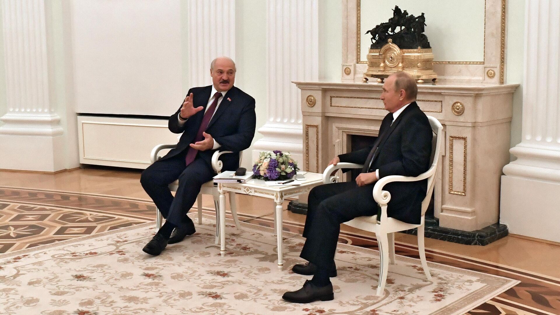Переговоры президента РФ В. Путина с президентом Белоруссии А. Лукашенко - Sputnik Молдова, 1920, 09.09.2021
