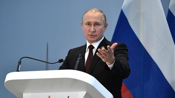 Discursul lui Vladimir Putin la summitul BRICS - Sputnik Moldova-România