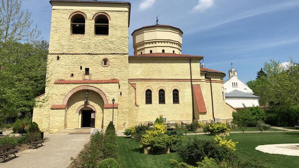 Церковь св. Саввы - одна из старейших, сохранившихся в Яссах - Sputnik Молдова
