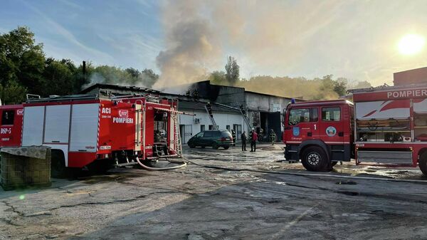 Incendiu într-un depozit cu jucării din Chișinău - Sputnik Moldova