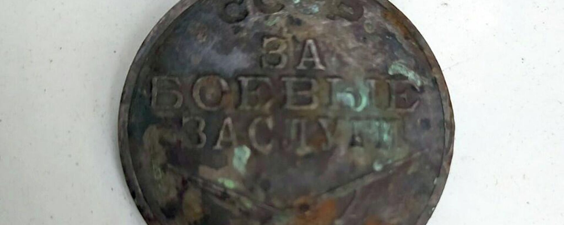 Медаль За боевые заслуги, обнаруженная в Новых Аненах - Sputnik Молдова, 1920, 12.09.2021
