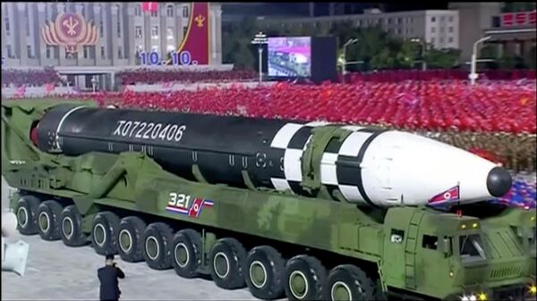 O nouă rachetă balistică a Coreei de Nord - Sputnik Moldova-România