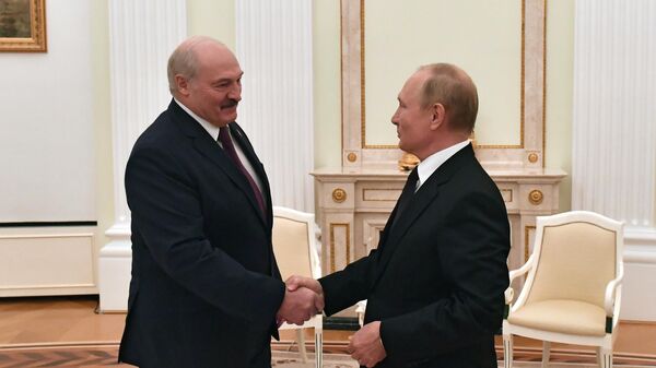Переговоры президента РФ В. Путина с президентом Белоруссии А. Лукашенко - Sputnik Moldova-România