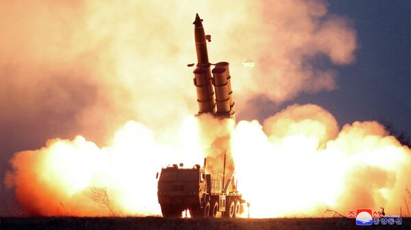 Rachetă lansată de Coreea de Nord - Sputnik Moldova-România