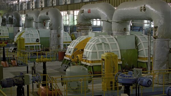Машинный зал Реакторного завода. - Sputnik Молдова