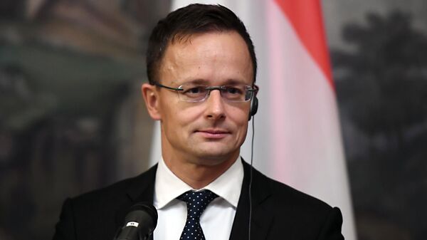 Péter Szijjártó, ministrul ungar al Afacerilor Externe şi al Comerţului Exterior - Sputnik Moldova