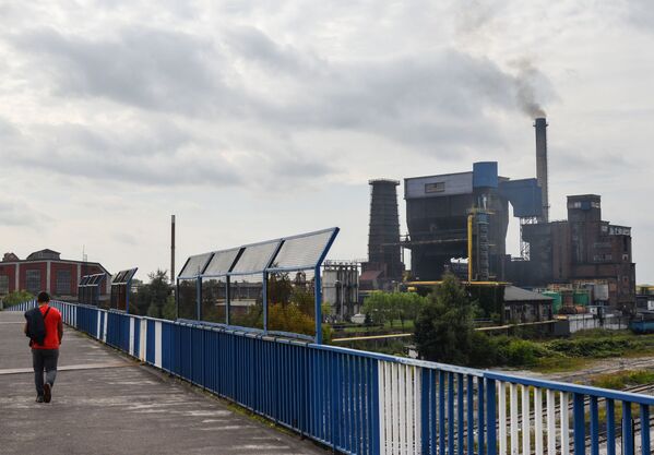 Fabrica de cărbune Carbo-Koks din Bytom, Polonia - Sputnik Moldova