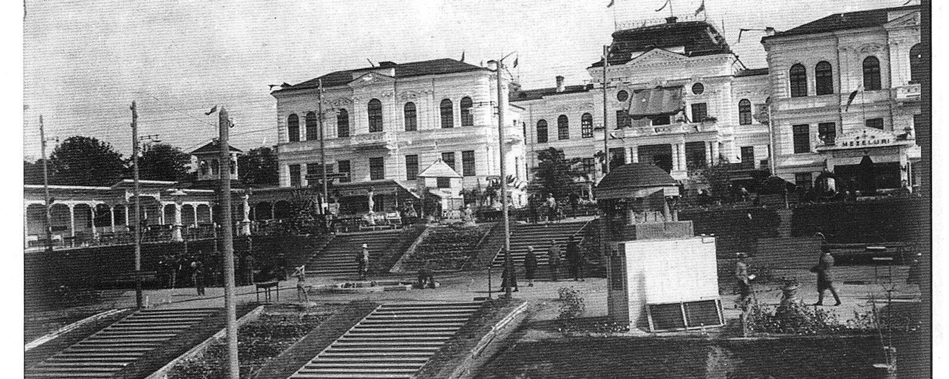 павильоны выставки в Кишиневе в 1925 году - Sputnik Молдова, 1920, 01.01.2022