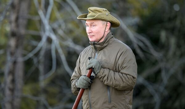 Putin în Siberia. - Sputnik Moldova