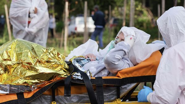 Bolnav evacuat după incendiul de la spitalul de Boli Infecțioase din Constanța - Sputnik Moldova-România