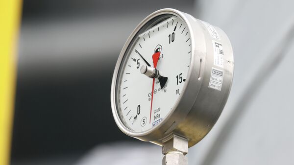  Стрелка на приборе замера газа - Sputnik Молдова