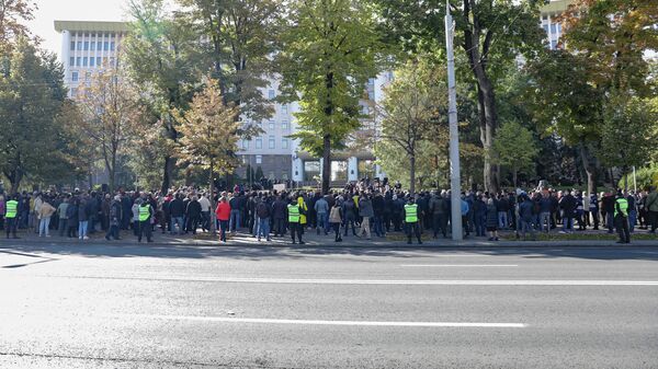 В Кишиневе проходят массовые протесты оппозиции - Sputnik Молдова