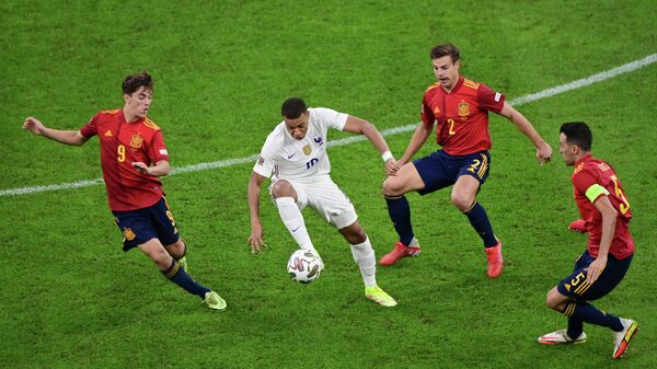 Сборная Франции обыграла команду Испании в финале Лиги наций - Sputnik Молдова