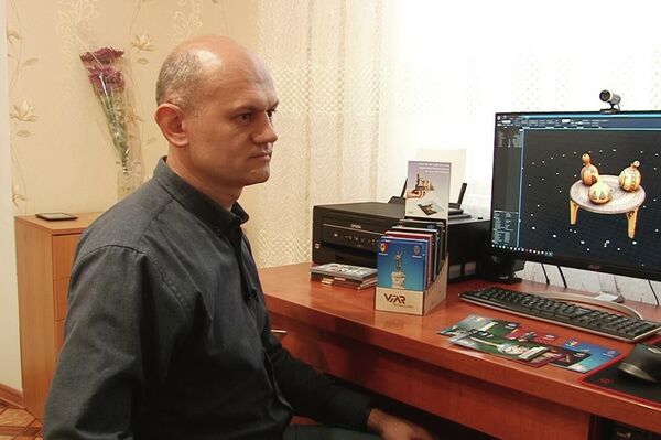 Юрий Стамат занимается 3D-моделированием в сфере туризма - Sputnik Молдова