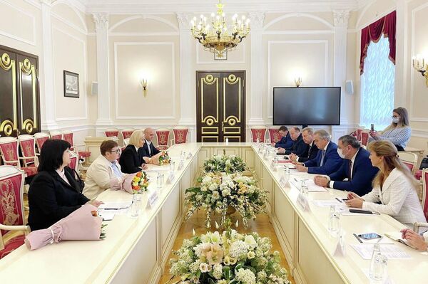 Глава Гагаузии Ирина Влах с визитом в Российской Федерации - Sputnik Молдова
