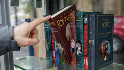 Sputnik Молдова подарил Кишинёву книги