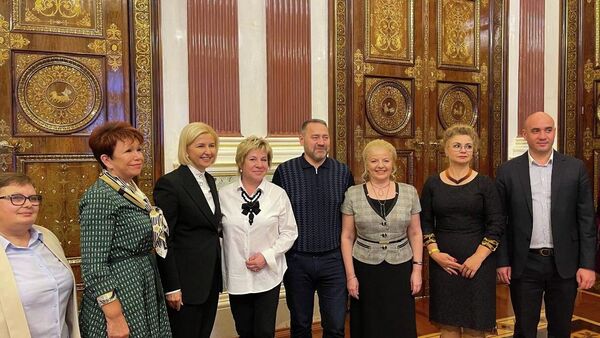 Guvernatorul Găgăuziei, Irina Vlah, s-a întâlnit cu Alexandr Beliskii, președintele Adunării Legislative din Sankt Petersburg - Sputnik Moldova