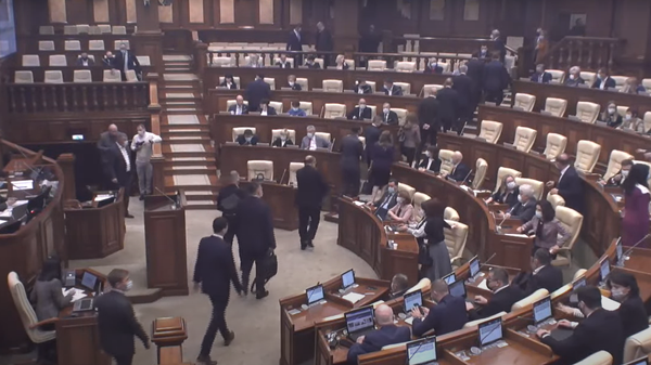 Парламент Молдовы проводит очередное заседание - Sputnik Молдова
