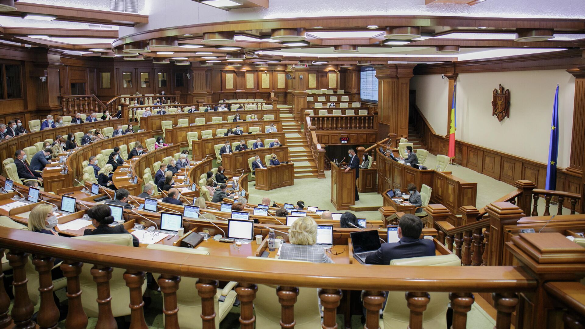 Parlamentul Republicii Moldova în ședință plenară - Sputnik Moldova, 1920, 14.12.2022