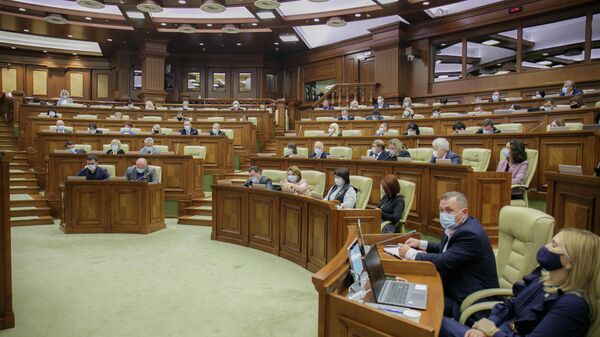 Заседание парламента Молдовы 21 октября 2021 - Sputnik Moldova