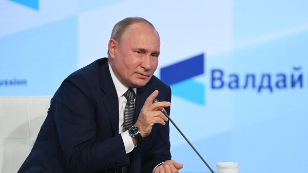 Президент РФ В. Путин принял участие в заседании клуба Валдай - Sputnik Moldova