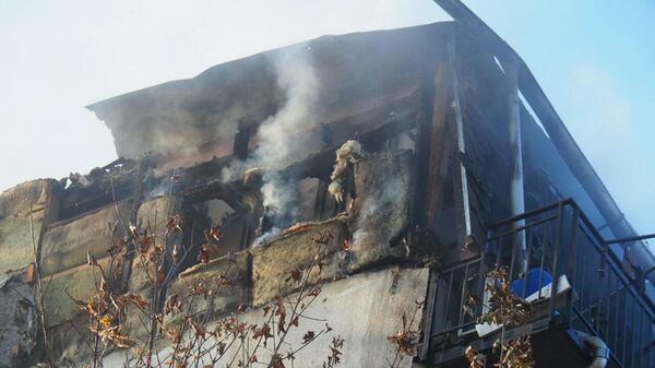 incendiu mansardă strada Pelivan - Sputnik Moldova