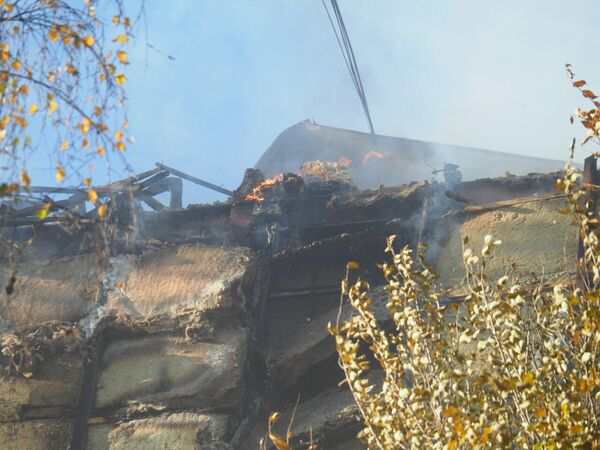 O parte din acoperiș s-a prăbușit - Sputnik Moldova