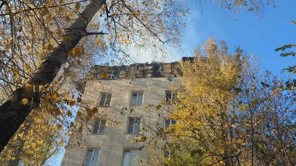 Пожар на мансарде по ул. Ион Пеливан 17/3 - Sputnik Молдова