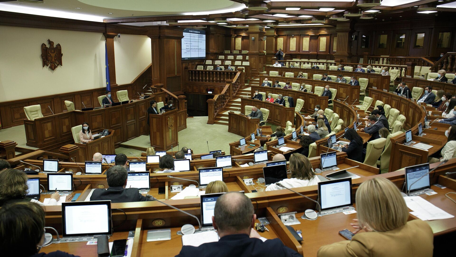 Заседание парламента Молдовы 22 октября 2021 - Sputnik Moldova, 1920, 19.01.2022