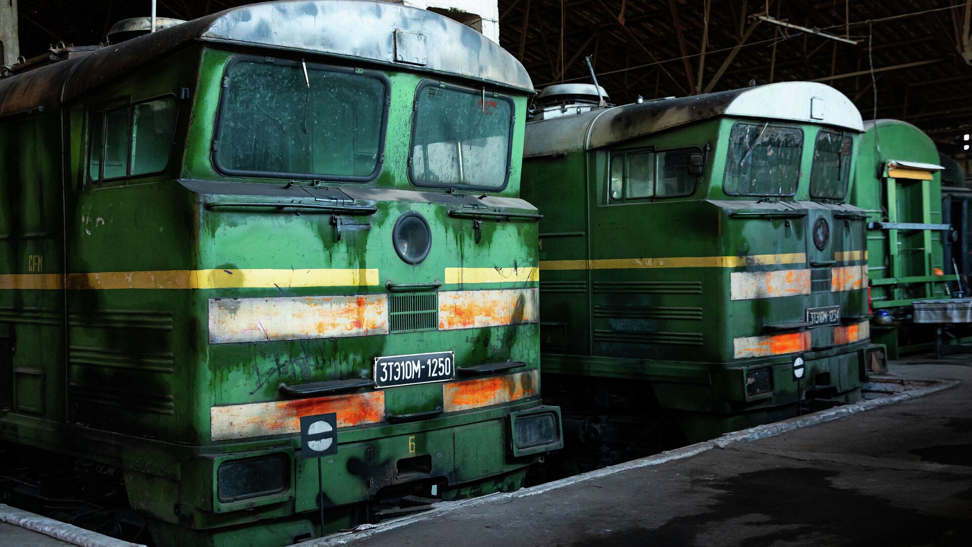 База консервации локомотивов ЖДМ - Sputnik Молдова, 1920, 31.05.2022