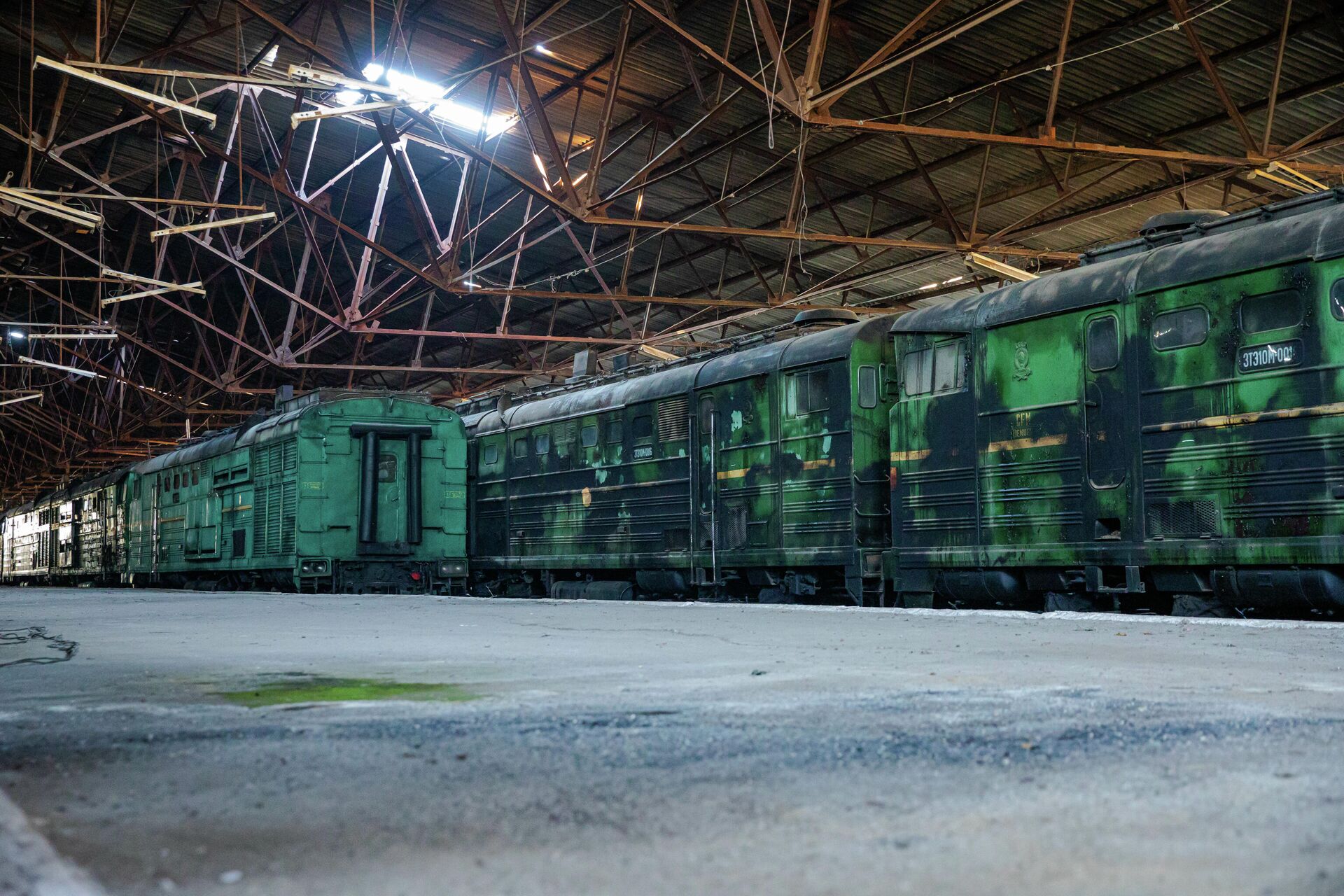 База консервации локомотивов ЖДМ - Sputnik Молдова, 1920, 10.02.2022