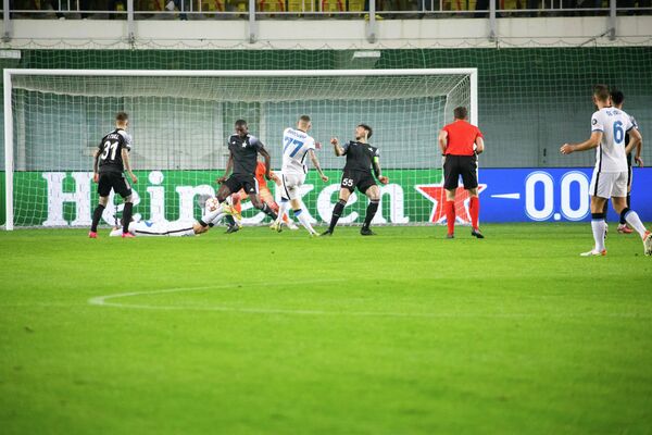 Inter Milano a marcat primul gol în poarta Sheriff Tiraspol, pe stadionul din Tiraspol - Sputnik Moldova