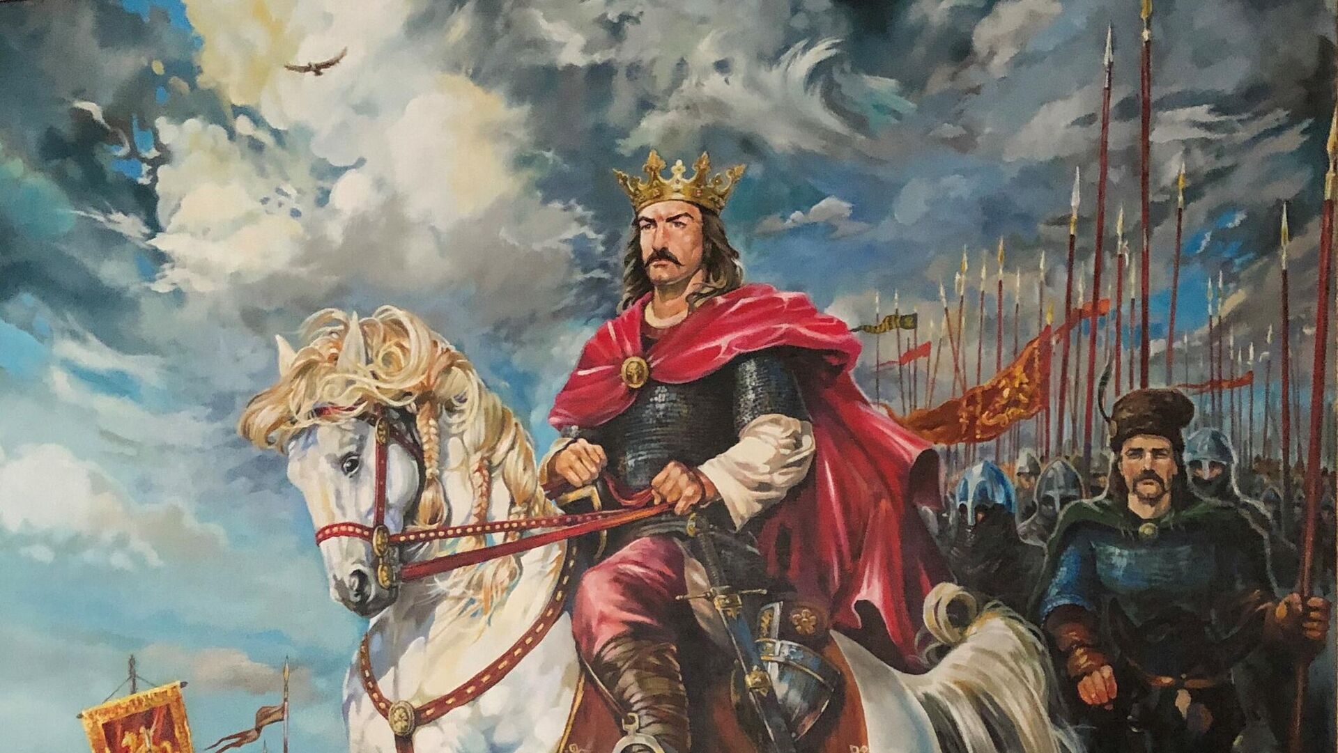 Стефан III Великий. Картина из коллекции Музея военной истории. - Sputnik Молдова, 1920, 07.11.2021