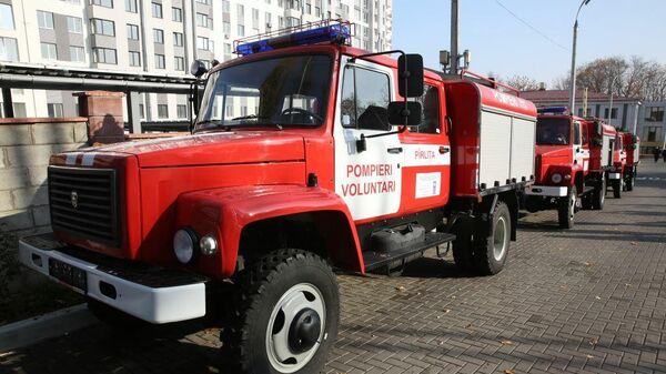 Кантемир, Леова и Унгены получили новые пожарные машины - Sputnik Молдова