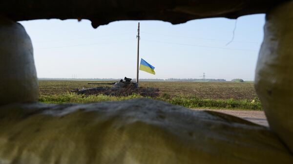 Блок-посты Вооруженных сил Украины в Донецкой области - Sputnik Moldova-România